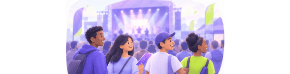 Event-goers discovering events on Pokili