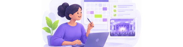 Organizers managing events seamlessly